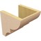 Ekena Millwork 8"W x 8"D x 8"H Wide Ridgewood Rough Cedar Woodgrain TimberThane Corbel, Primed Tan CORUR08X08X08RIDRCPR - alternate 5